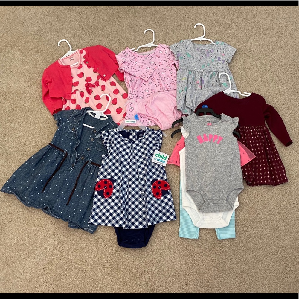 Baby girl dress bundle